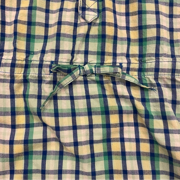 Columbia Girl’s Cotton Super Bonehead Sleeveless Dress Plaid Size Medium 10/12 - Picture 4 of 13